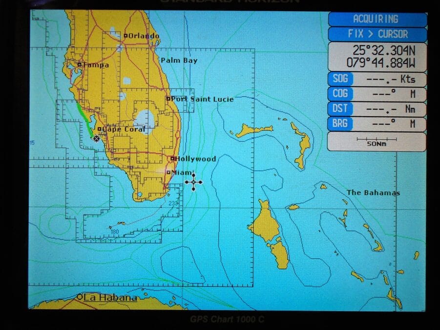 Standard Horizon GPS Chart CP1000c Chartplotter 90 Day Warranty Max