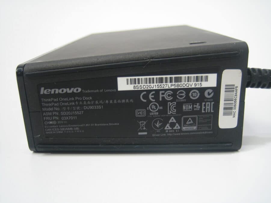 (Lot of 4) ThinkPad OneLink Pro Dock -DU9033S1- For Parts Only -Free US Shipping - Image 4
