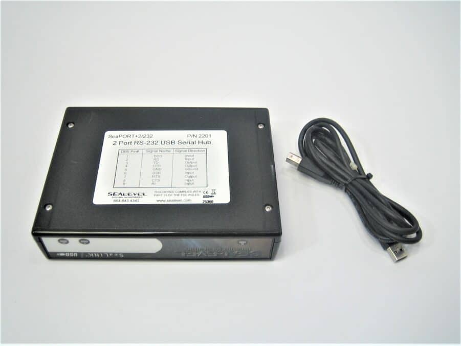 Sealevel SeaLINK+2 P/N 2201 USB to 2-Port RS232 Serial Interface Adapter - Image 7