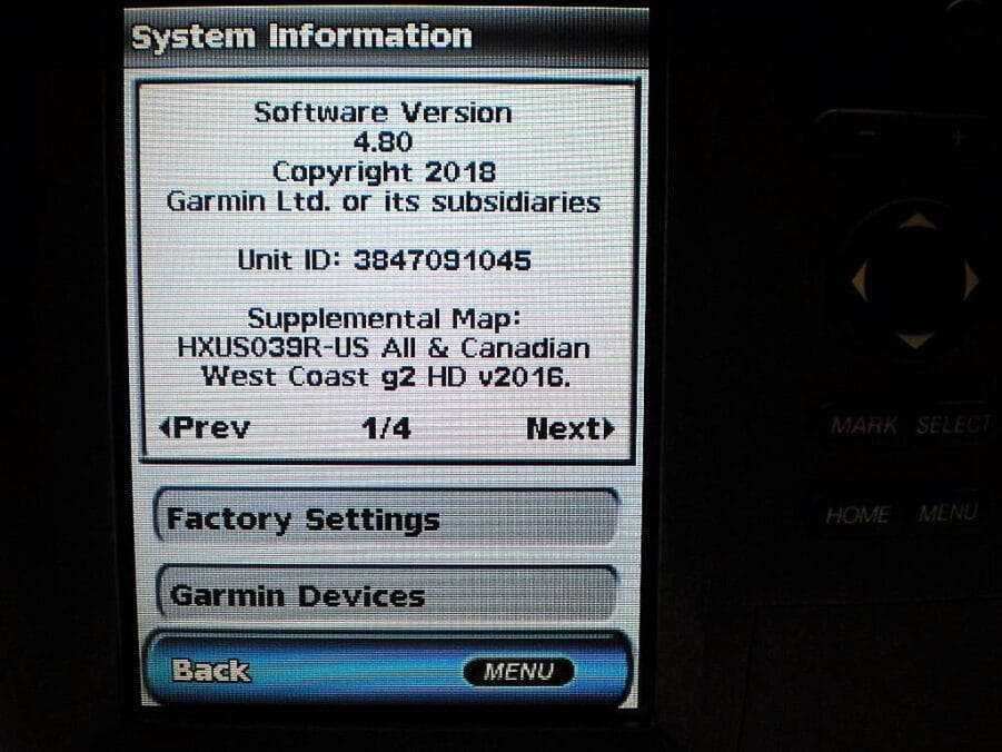 Garmin GPSMAP 541 Fully Functional Display - Tested Working * Good Cond! - Image 4