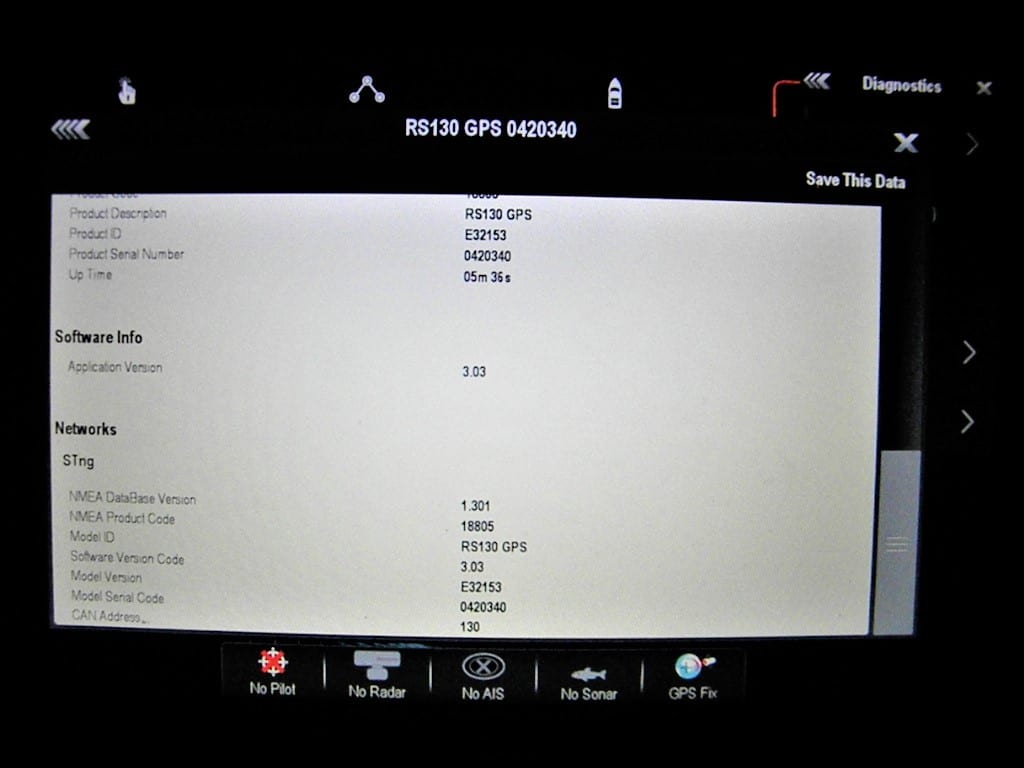 Raymarine Raystar130 GPS Antenna NEWOLD Stock E32153 90 Day Warr