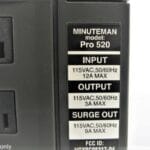Minute Man Pro 520 Uninterruptible Power Supply - No Battery - Free Shipping - Image 6