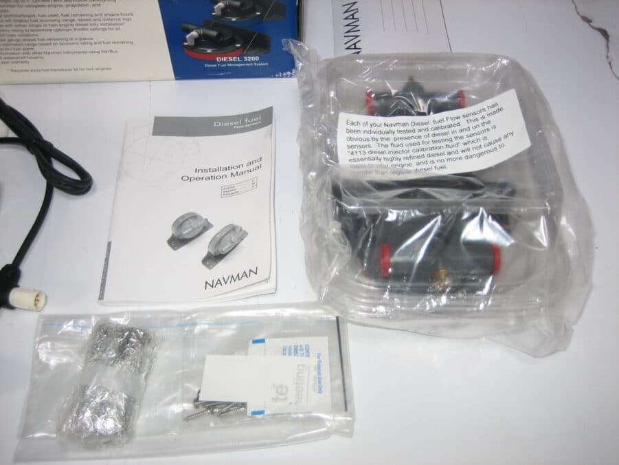 Navman Diesel 3200 Replacement Diesel Fuel Flow Sender and Cables Kit - NO DISPLAY - Image 4