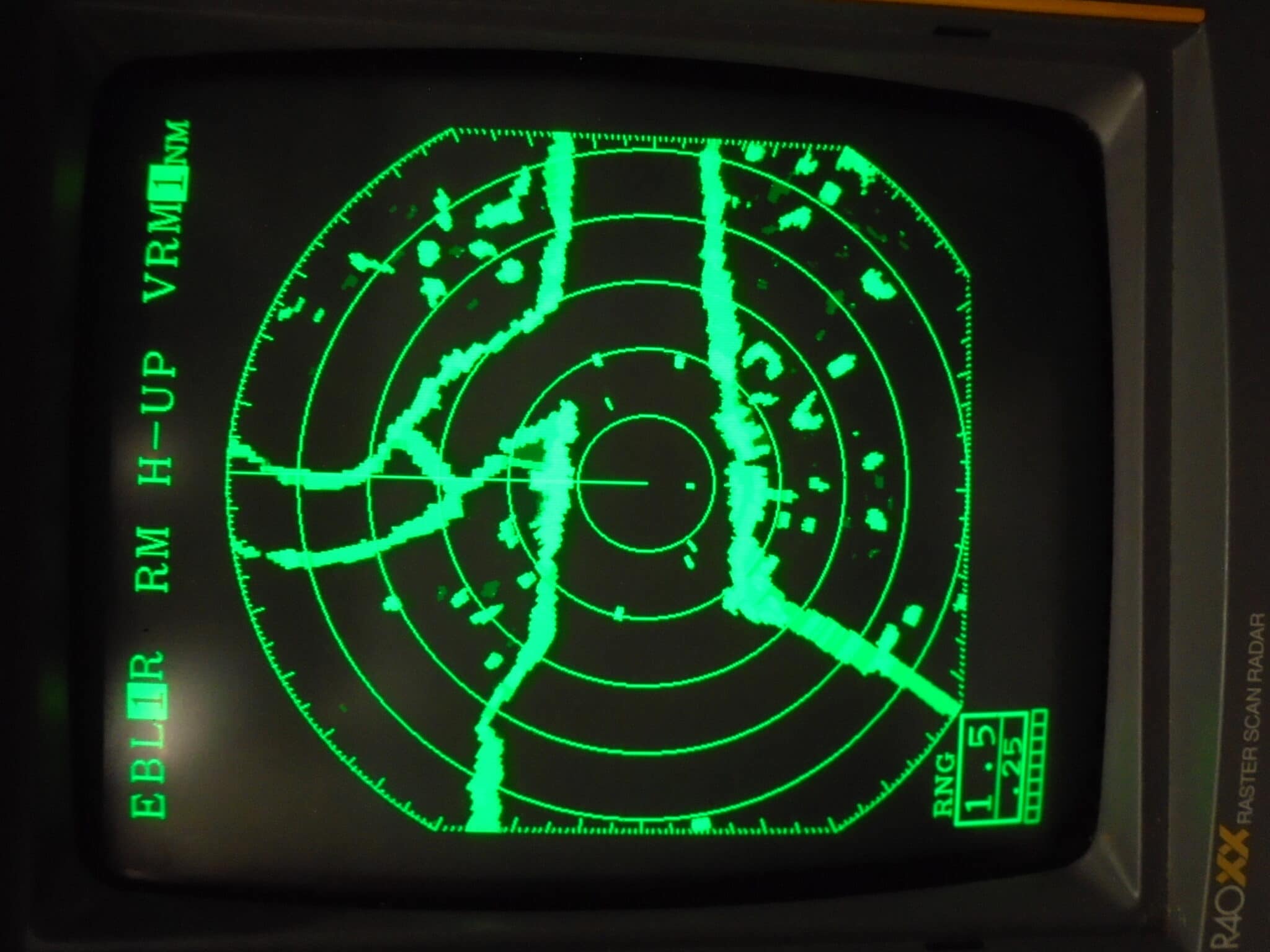 Raytheon R40XX Raster Scan Radar Display M92506 (Tested Working) - Max ...