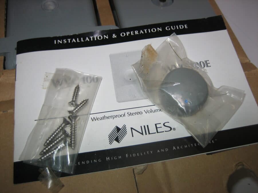 Niles WVC100E Weatherproof Volume Control *NEW & COMPLETE* Free US Shipping - Image 3