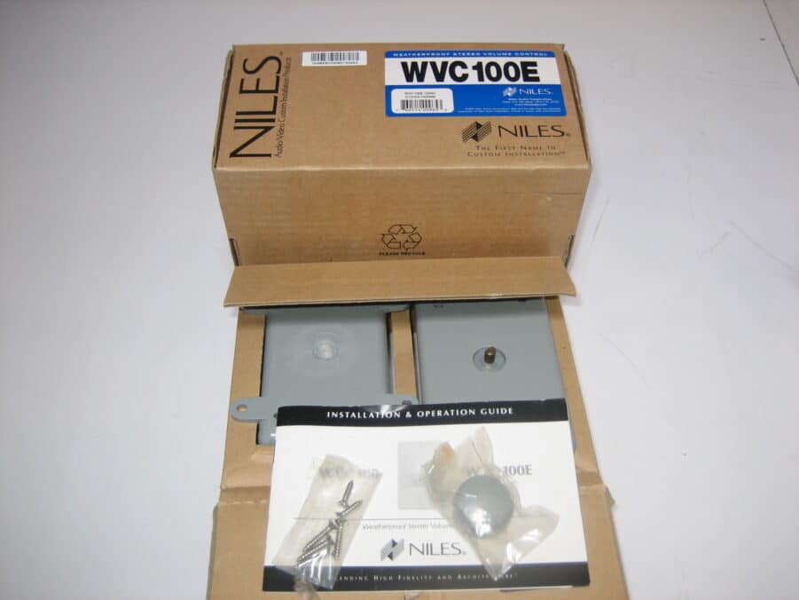 Niles WVC100E Weatherproof Volume Control *NEW & COMPLETE* Free US Shipping