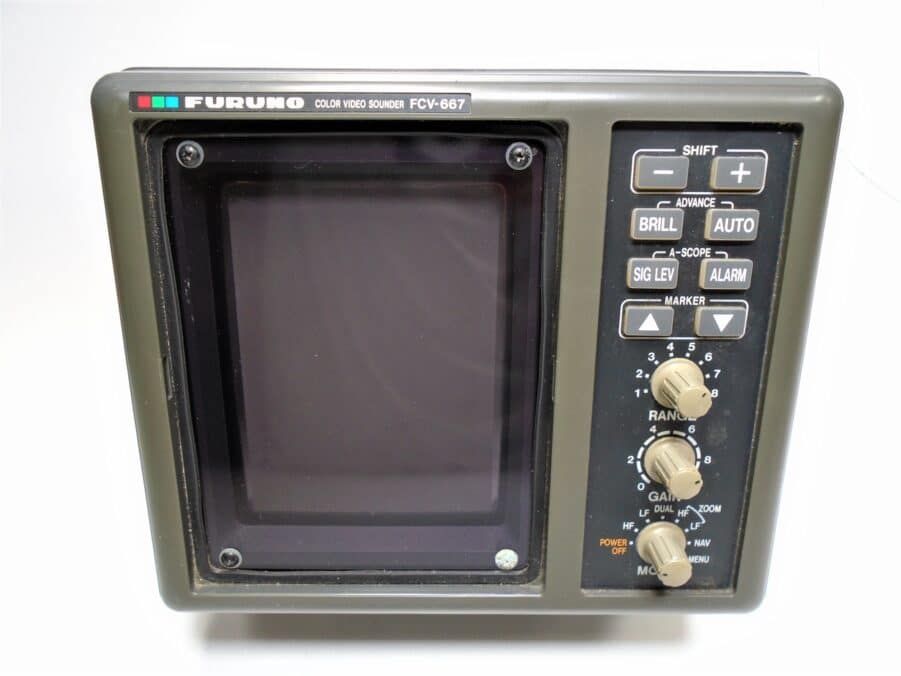 Furuno FCV-667 Sounder CRT Unit - GOOD COND 50/200 khz - TESTED! - Image 6