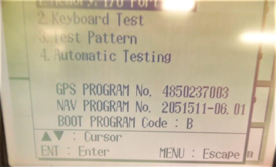 Furuno GP-90 GPS/WAAS Navigator Display w/ Power Cable & Bracket + Knobs - Image 7