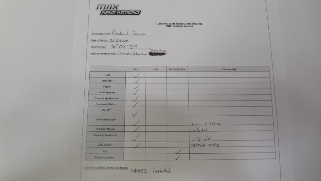 Standard Horizon Eclipse GX1300 TwoWay Submersible Radio Transceiver Unit + Mic! Max Marine