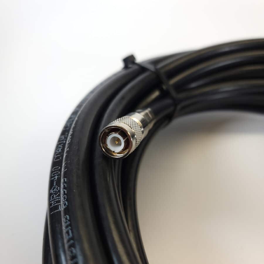 Times Microwave Systems LMR-400 Wire LMR400 Coax Cable w/ TNC Male Conn. - 39ft - Image 4