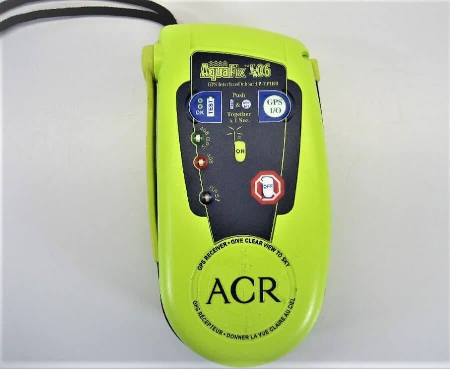 ACR AquaFix 406 Personal Locator Beacon With Onboard GPS - Expired Battery f/ Parts - Image 5