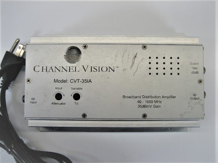 Channel Vision CVT35IA - Broadband Distribution Amplifier - Used - Free Shipping - Image 2