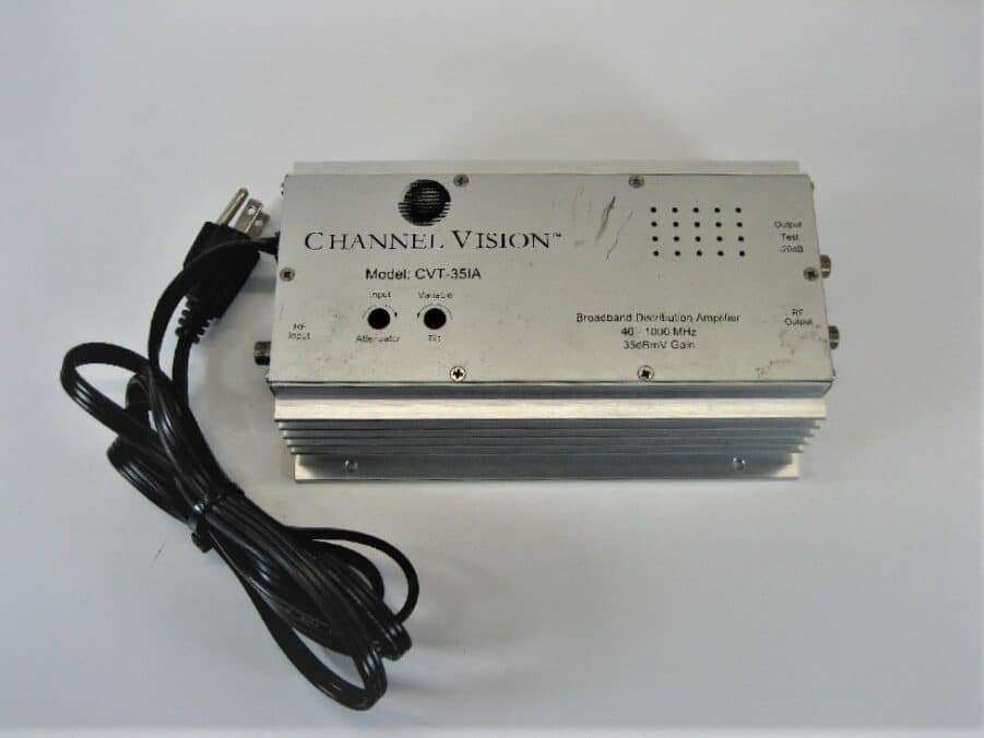 Channel Vision CVT35IA - Broadband Distribution Amplifier - Used - Free Shipping