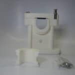 D. Lilly 304 White Plastic Stand-off Bracket Antenna Mount w/Hardware 1" - 1.5" NEW - Image 7