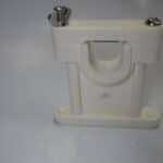 D. Lilly 304 White Plastic Stand-off Bracket Antenna Mount w/Hardware 1" - 1.5" NEW - Image 9