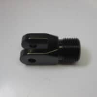 RUPP 09-1088-23 Marine Black Aluminum Antenna Clevis - NEW