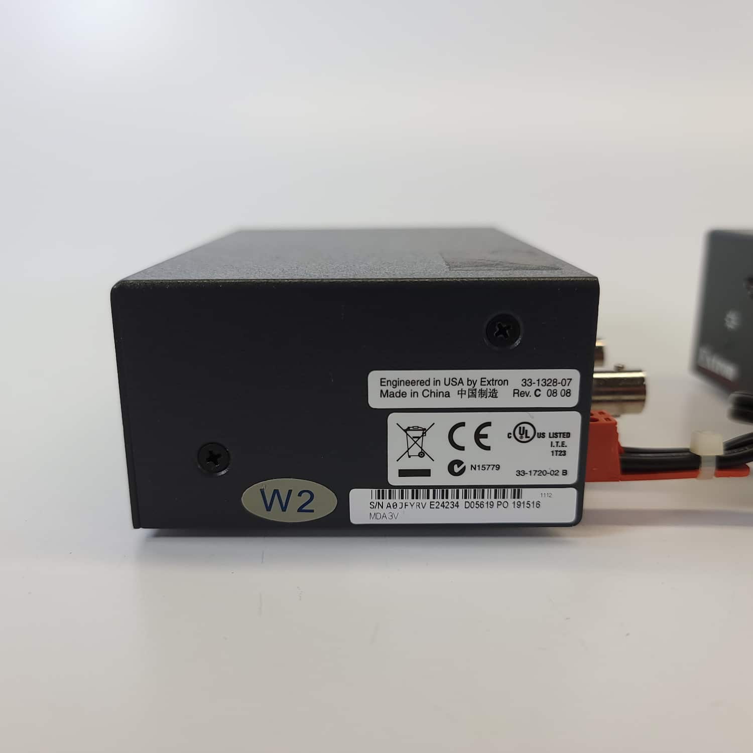 Extron MDA 3V - 12v 1 Input 3 Output Video Distribution Amplifier - LOT ...