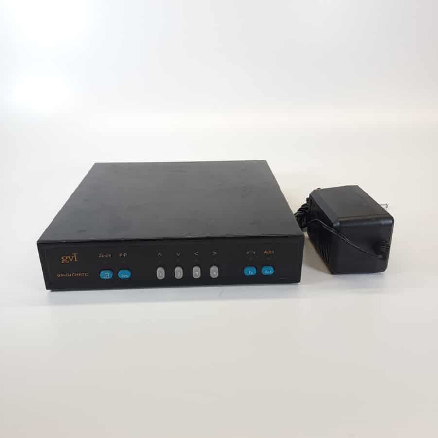 GVI GV-Q4CHRTC 4 Channel Real Time Color Video Camera Quad Processor - USED
