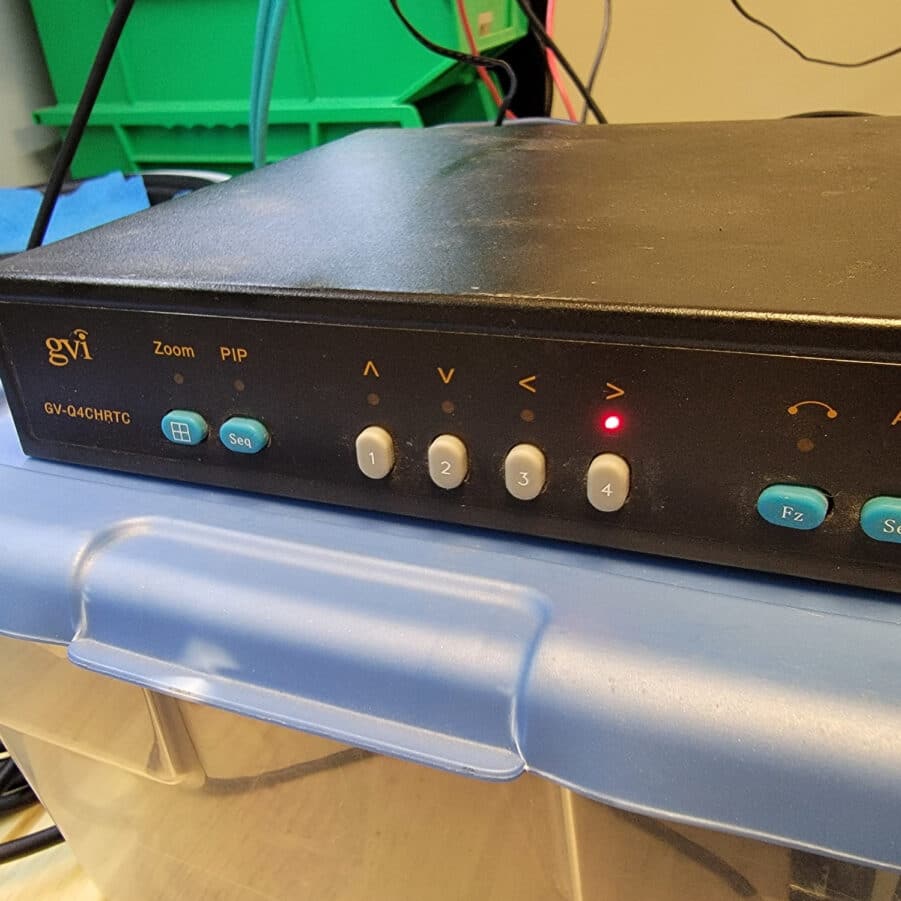 GVI GV-Q4CHRTC 4 Channel Real Time Color Video Camera Quad Processor - USED - Image 7