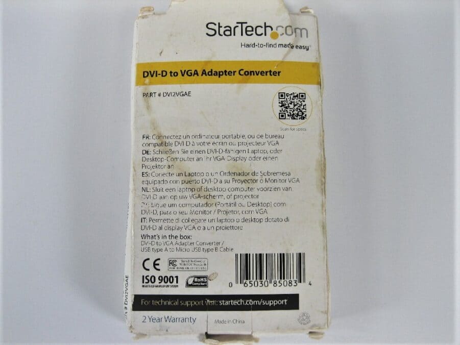 StarTech DVI-D to VGA Active Adapter Converter Cable 1920 x 1200 - DVI2VGAE - Image 12