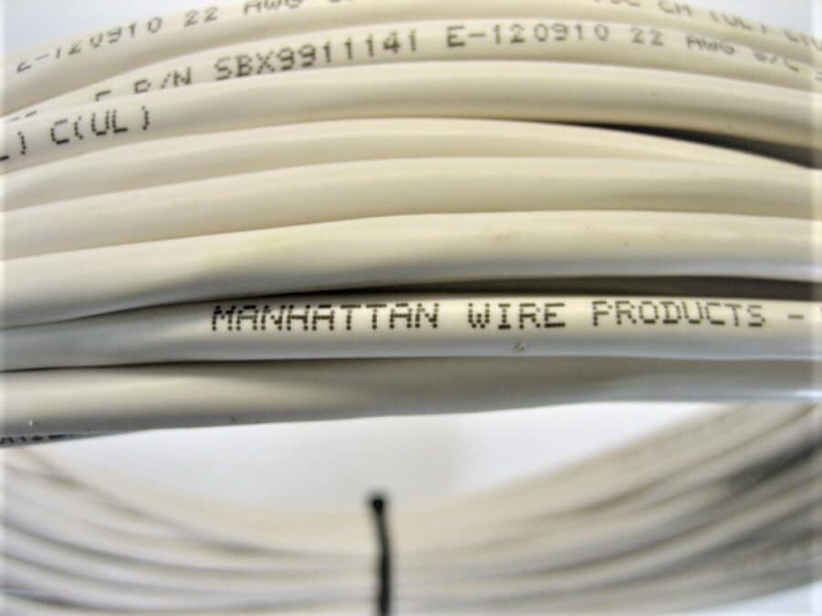 72 Ft Manhattan Wire Products SBX9911141 E-120910 22AWG 8C - New - Free Shipping - Image 6