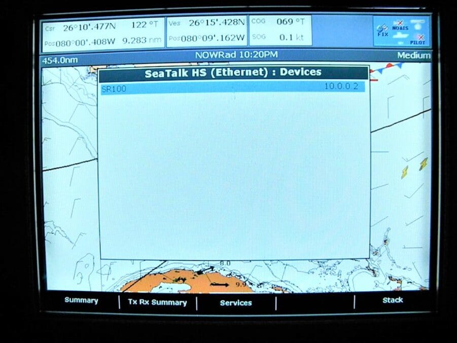 Raymarine E03009 SR100 Sirius Satellite XM/Wx Receiver w/Antenna & Cables-Tested! - Image 9