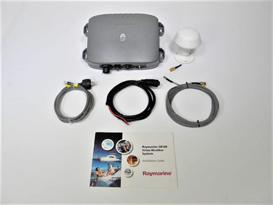 Raymarine SR100 Sirius Satellite Wx/XM Receiver w/Accessories - E03009