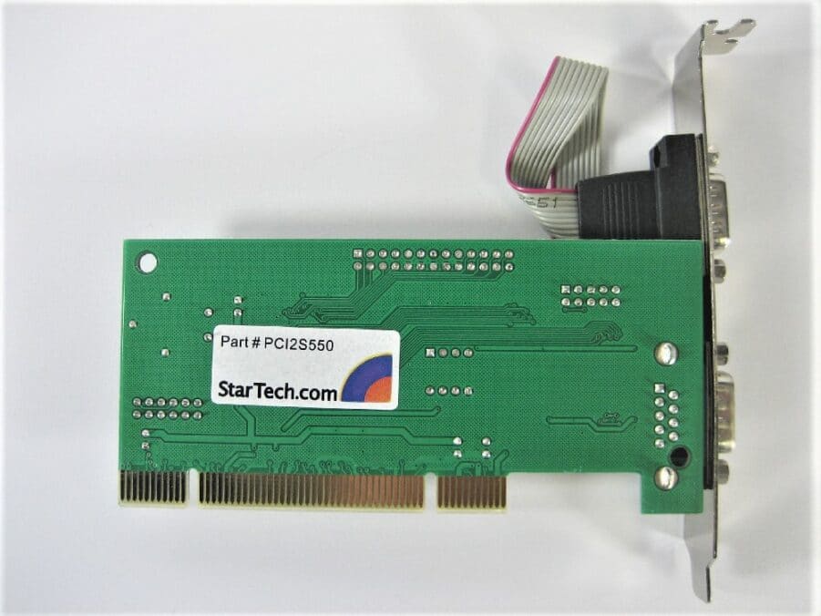StarTech Serial I/O Card - 2 Port PCI 16C550 Serial Card - PCI2S550 ...