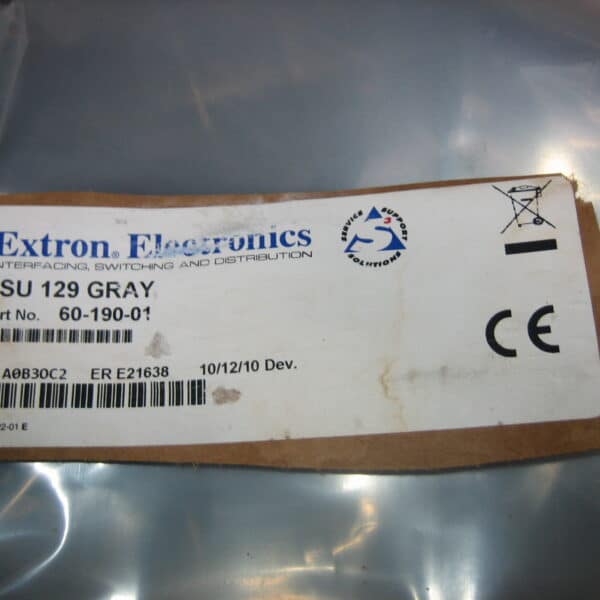 Extron Electronics 60-190-01 RSU 129 GRAY - Universal Rack Mount Shelf ...