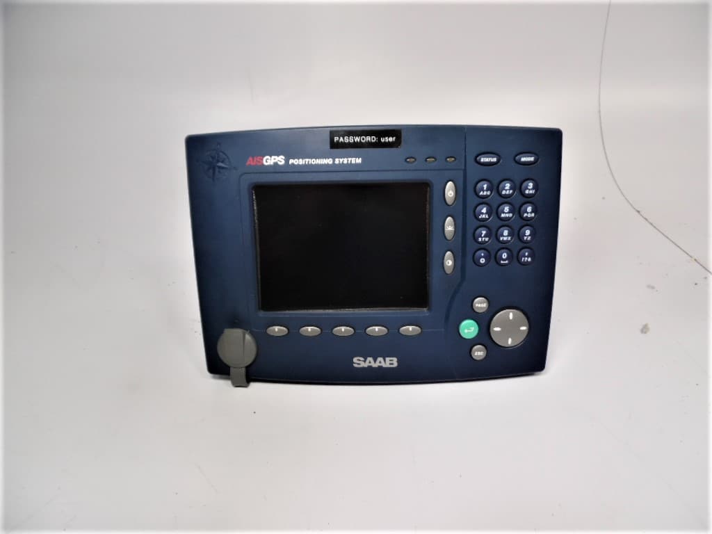 Saab R4 SAAB TransponderTech R4 Shipborne Class A AIS Display FOR PARTS OR ...
