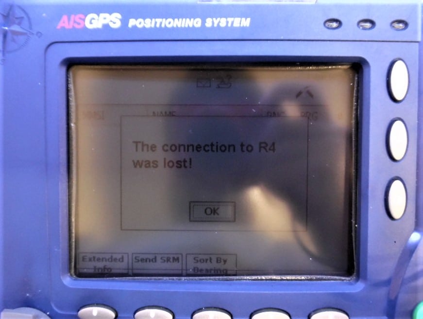 Saab R4 SAAB TransponderTech R4 Shipborne Class A AIS Display FOR PARTS OR ...