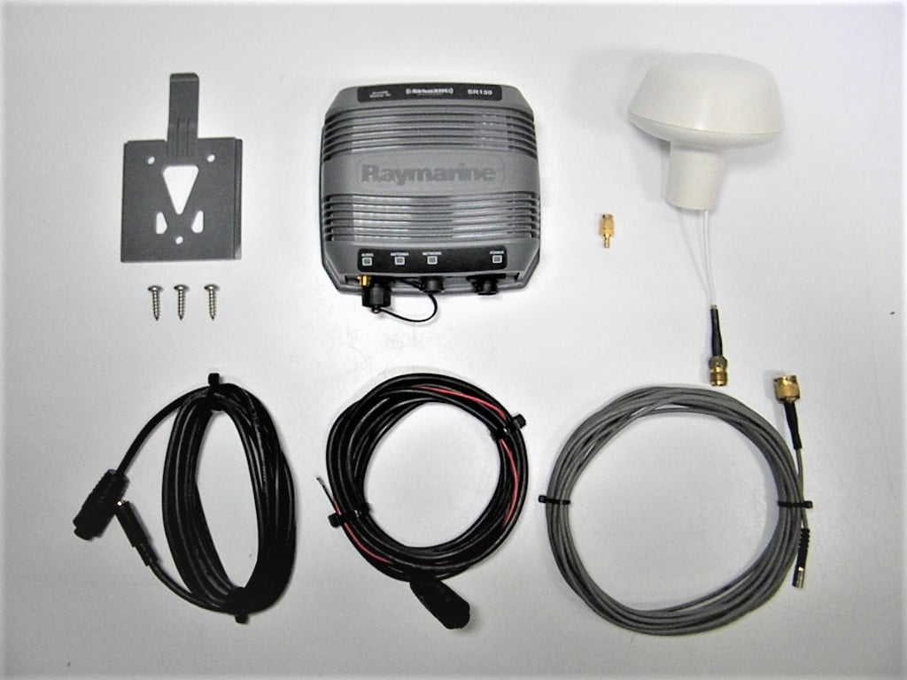 Raymarine SR150 Sirius XM Weather Module w/Antenna & Cables E7016190