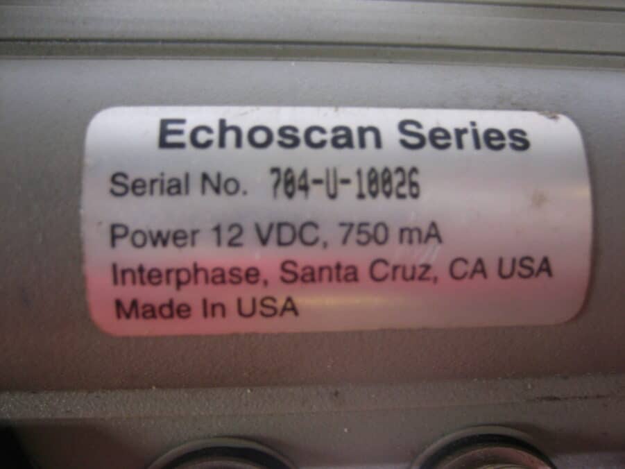Interphase Twinscope Echoscan Series Displays *QTY2* - Tested for Power - Image 13