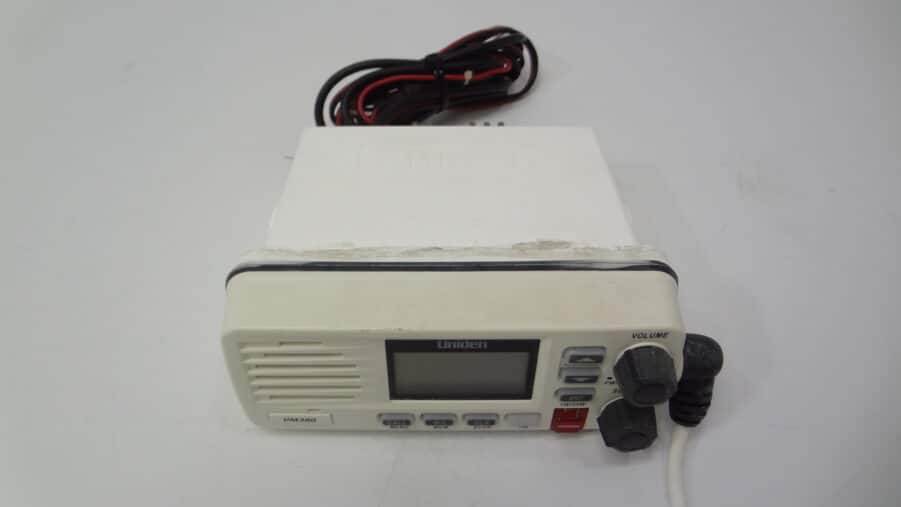 Uniden UM380 Submersible Marine VHF Radio Transceiver Unit w/ Hand Mic