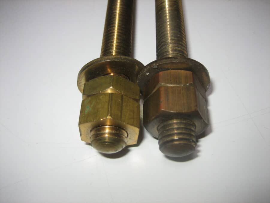 Furuno Airmar Transducer Installation Stud Kit M12x1.75 300mm Bronze Bolts Nuts - Image 3