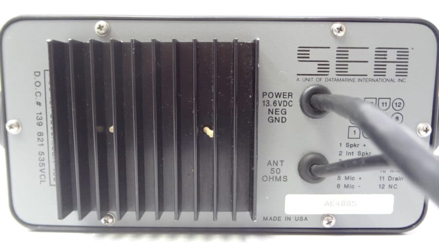 SEA SEA156 Marine VHF/FM Radio-telephone Transceiver Unit Radio w/ Hand Mic!! - Image 7