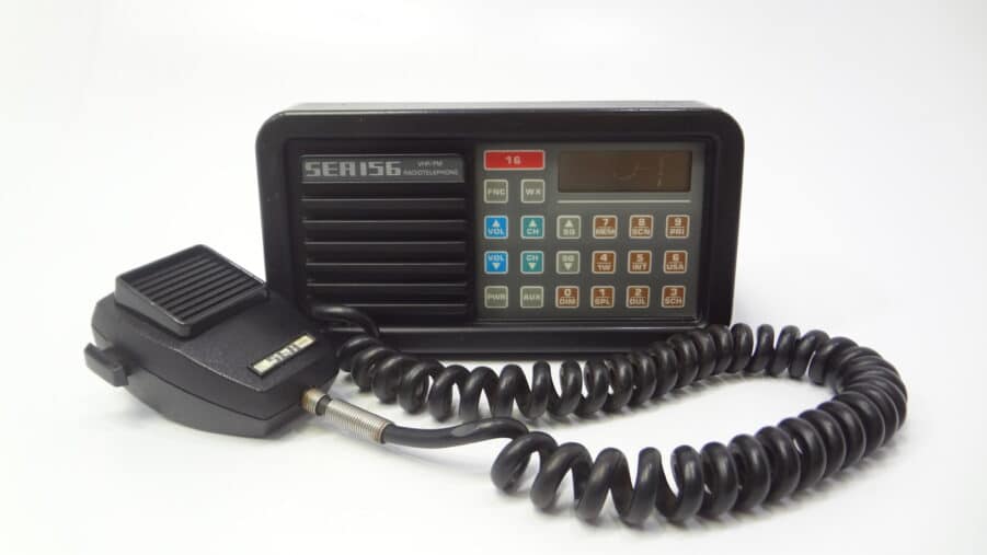SEA SEA156 Marine VHF/FM Radio-telephone Transceiver Unit Radio w/ Hand Mic!!