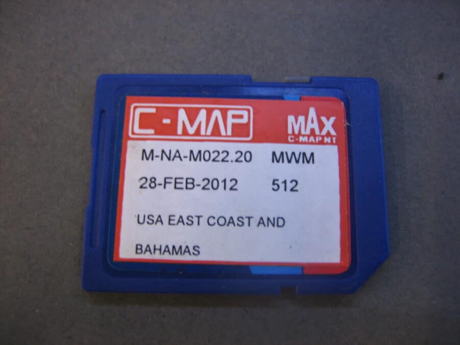 C-Map NT MAX SD Card M-NA-M022.22 USA East Coast and Bahamas - 2012