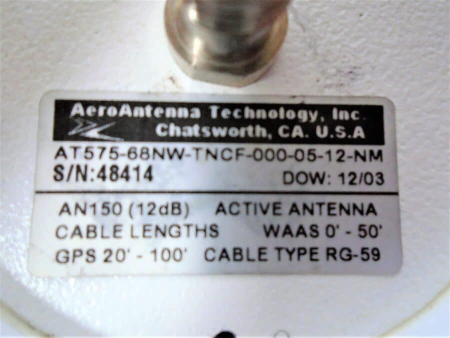Northstar AN150 GPS Antenna w/30' CABLE 6000i / 6100i - Good Working Cond - Image 8