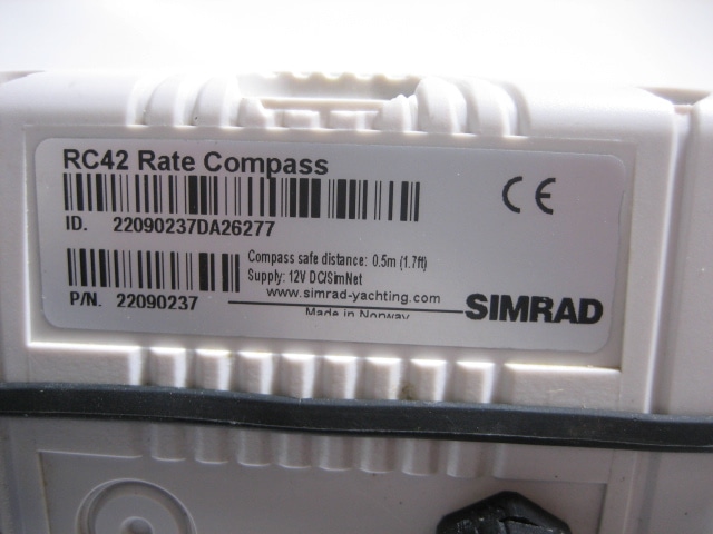 Simrad-RC42-Rate Compass Simnet/NMEA2000 Heading Sensor BENCH TESTED ...