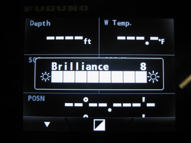 Three Color Instrument Display Furuno- FI-70 - Color Instrument Display / LCD and Face Plate Only ...