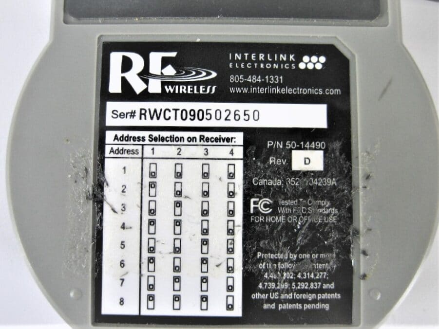Interlink Electronics 50-14490 RF Wireless USB Receiver - Used - For Parts/As Is - Image 8