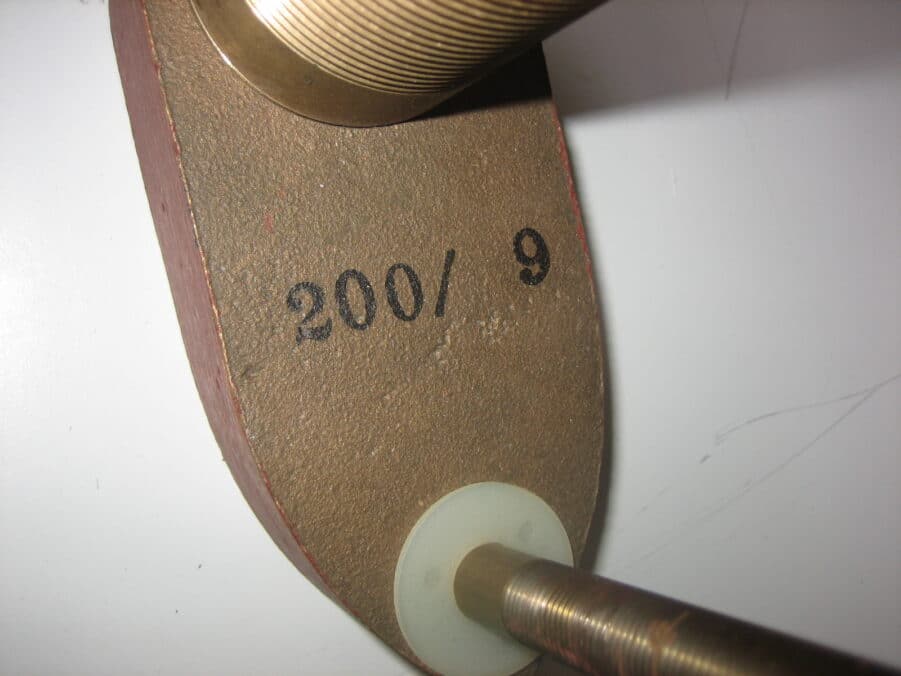 Si-Tex 200 khz Dual Stem Model 400 Transducer - Thru Hull - NEW, Not Complete - Image 3