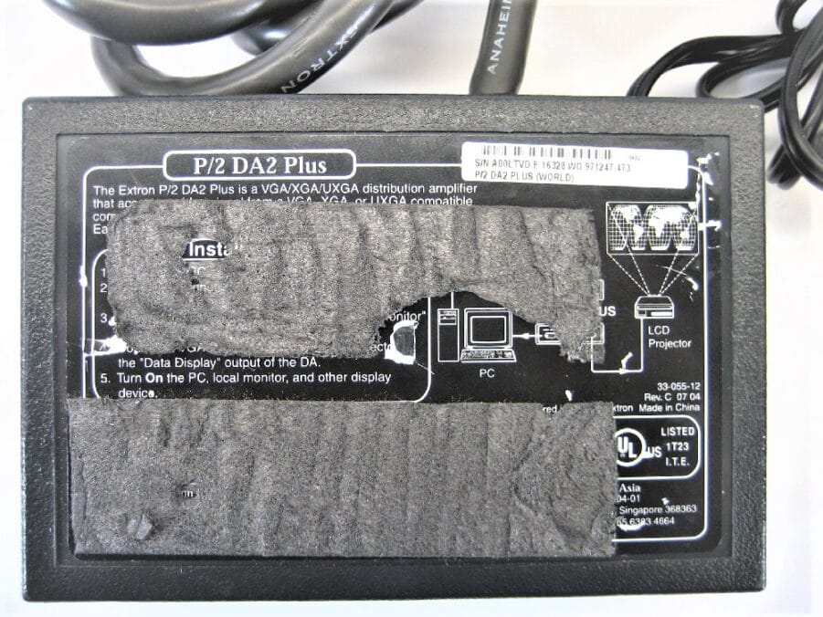 Extron P/2 DA2 Plus Two Output VGA Distribution Amplifier - Used - Free Shipping - Image 6