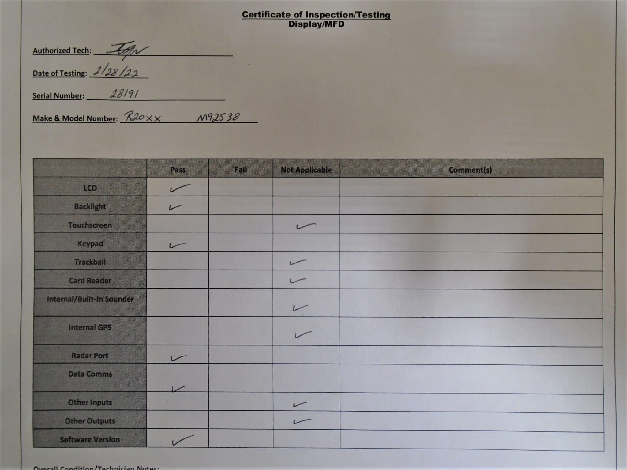 Raytheon R20xx Raster Scan Radar CRT DISPLAY - M92538 - Max Marine ...