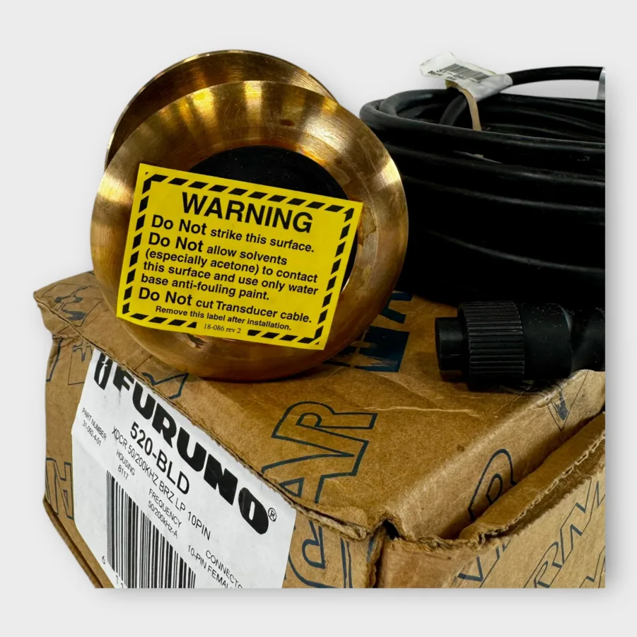 Furuno 520-BLD 10-pin Thru-Hull Bronze Transducer for DFF1 1871f TZT2 etc *NEW* - Image 3