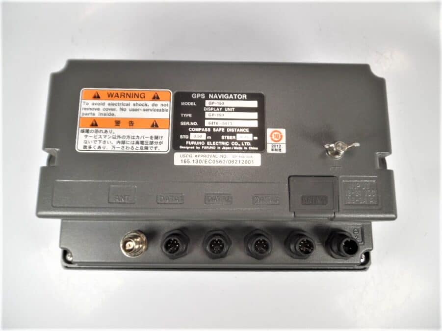 Furuno GP-150 GPS/WAAS Navigator Display w/ Power Cable - Tested Good - Image 10