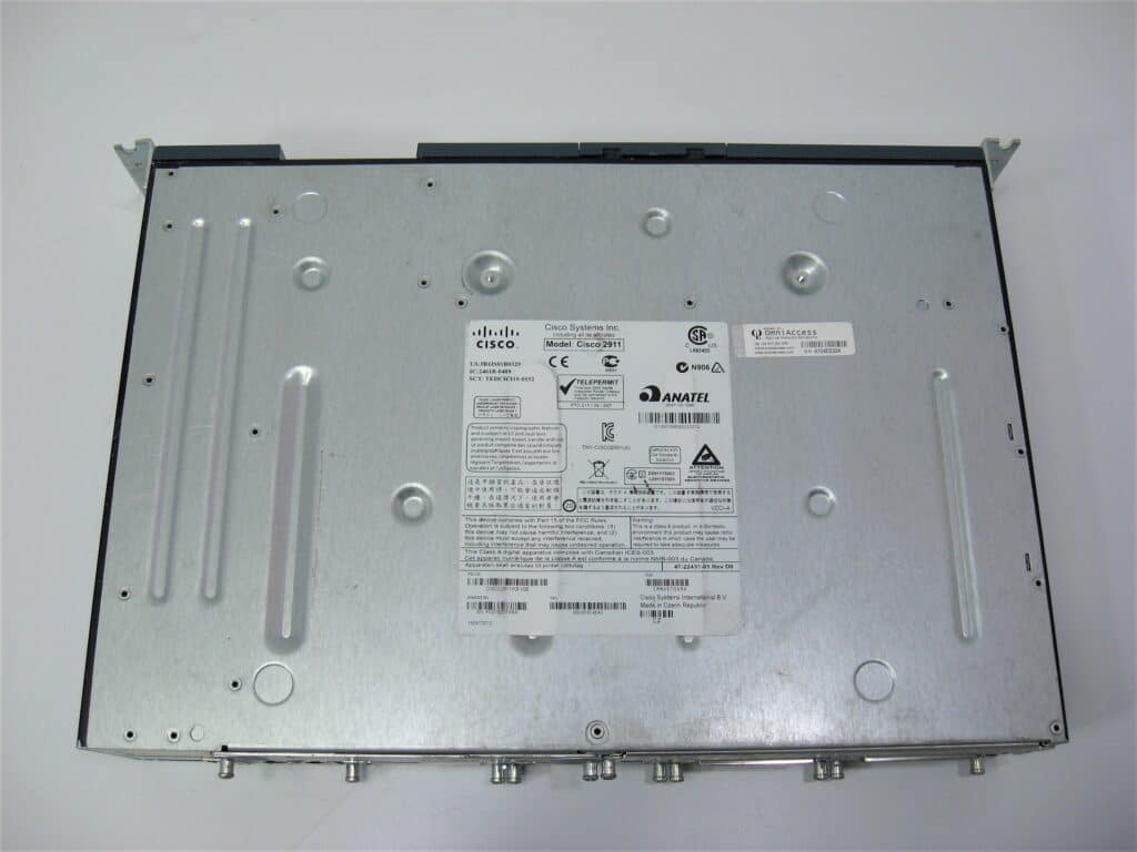 Cisco 2900 Series 2911 K9 V06 Integrated Services Router - Free US ...