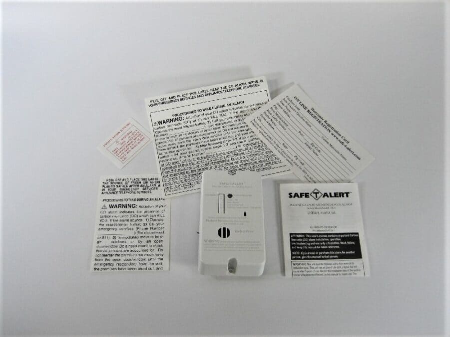 Safe-T-Alert FX-4 - Marine Carbon Monoxide Alarm - Marine Surface Mount - New