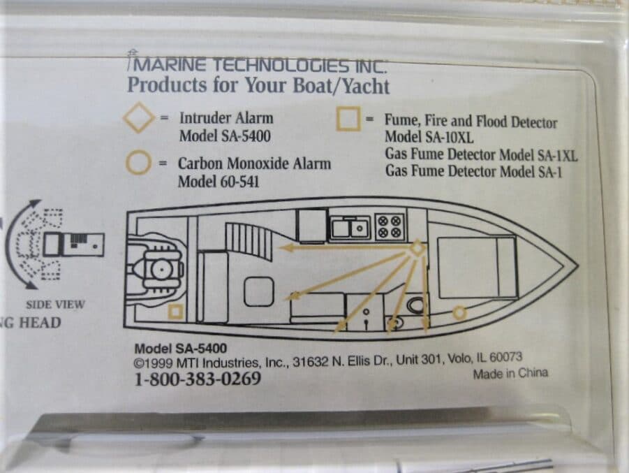 Marine Technologies Inc. SA-5400 - Marine Intruder Alarm - New Old Stock - Image 9